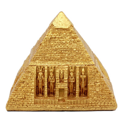 Boîte à bijoux en pyramide de thème égyptienne antique deities gods