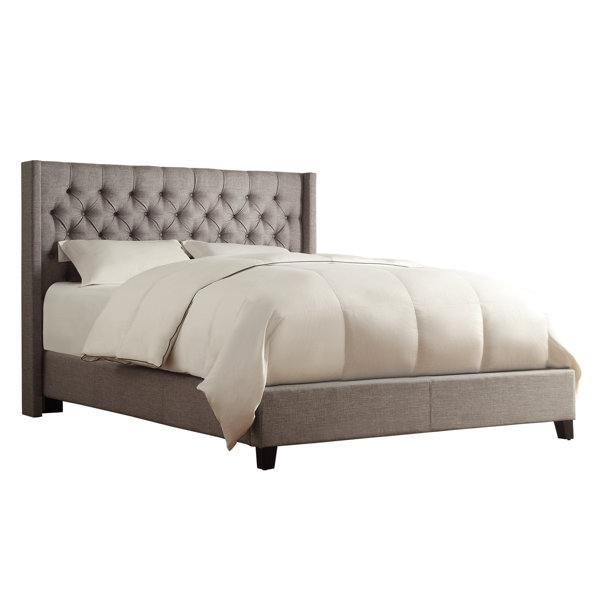 Zipcode Design™ Kaster Upholstered Wingback Bed & Reviews | Wayfair