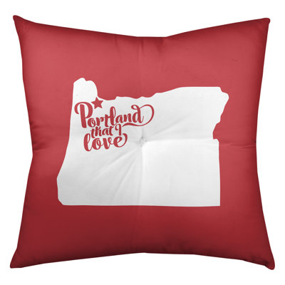 Reversible Throw Pillow