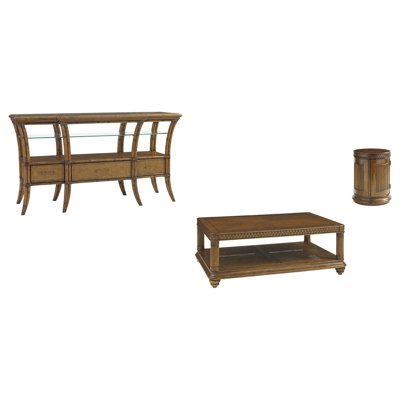 Ensemble de 3 tables basses Bali Hai