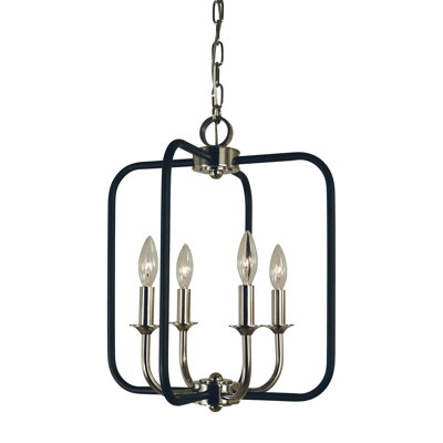 Binu 4 - Light Geometric Chandelier
