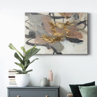 Golden Blush II - impression sur toile tendue