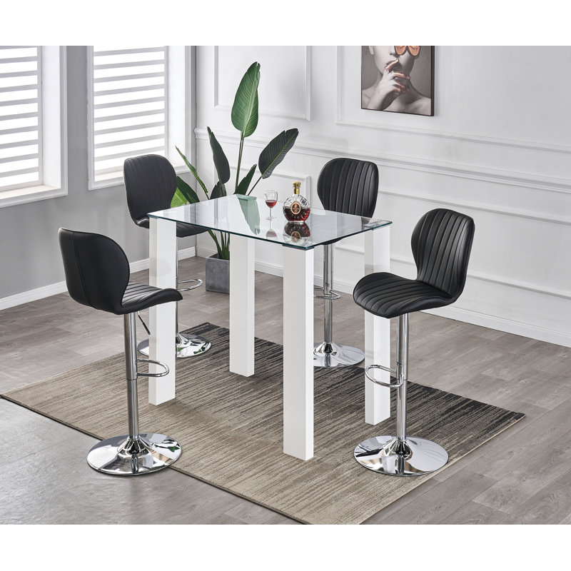 Stonesby Dining Set, Black