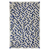 Hera Cowhide Geometric Area Rug