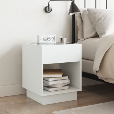 Daquana 40cm W Manufactured Wood Bedside Table