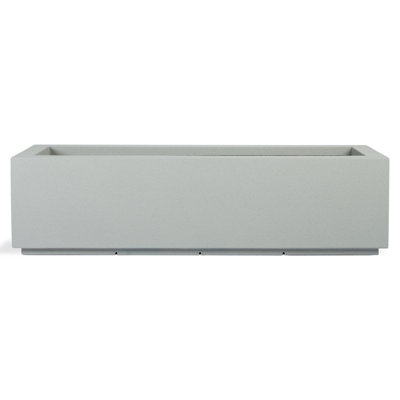 Gita Tall Lightweight Outdoor Trough Planter Box 