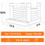 Jeu gonflable blanc commercial 13 'x 13' avec soufflerie