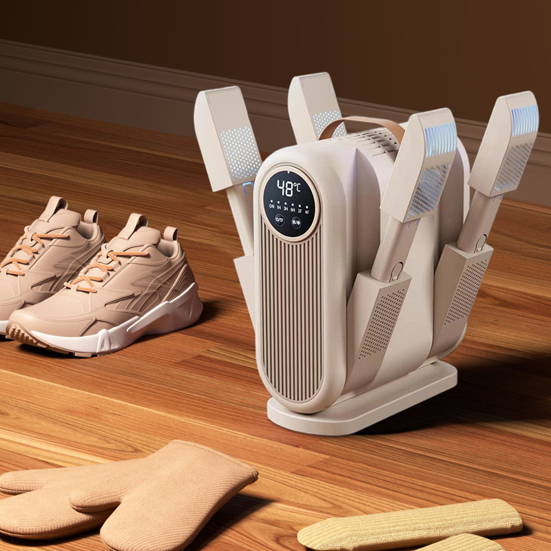 Boot And Shoe Dryer Adjustable Timer Shoe Dryer 360 Fast Drying Portable Handheld Dryers For Sneakers Gloves And Socks