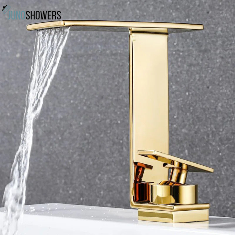 Système de douche mural avec valve thermostatique et douchette, Blanc