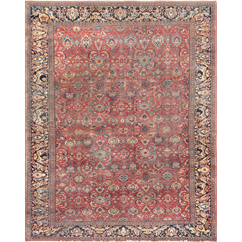 Antique One-of-a-Kind 10'6" X 13'3" Area Rug