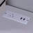 Home Office Writing Desk Ground Outlet USB-A Ports Finished On The Back Wooden Leg Frame