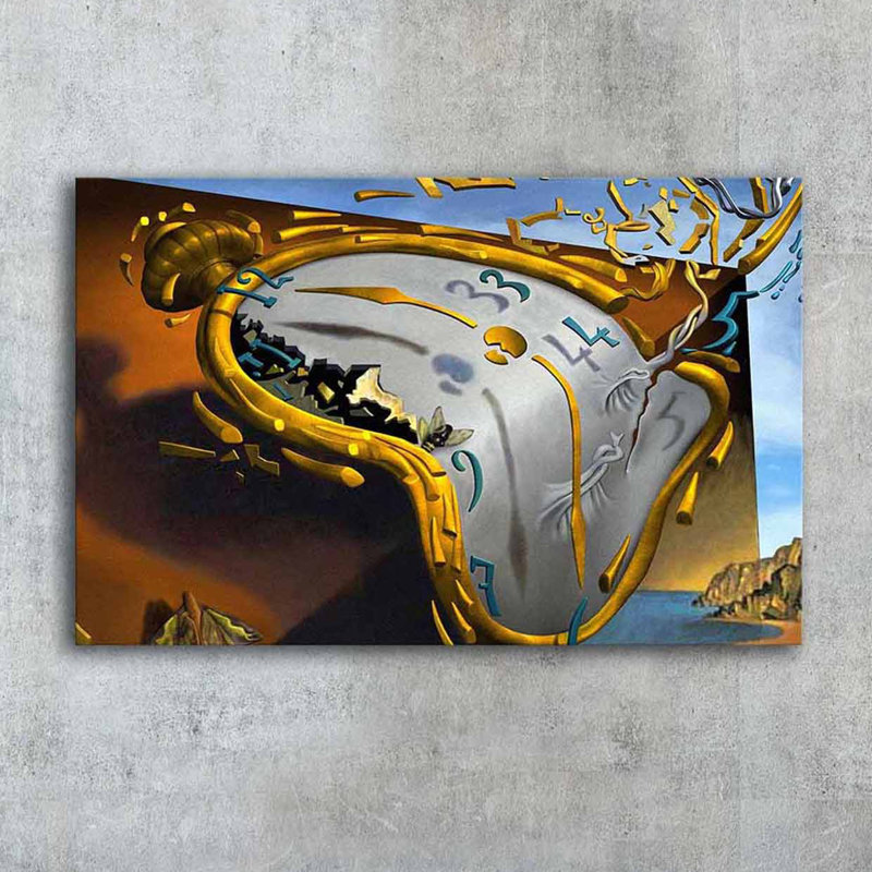 By Salvador Dali Wrapped Canvas Graphic Art Print
