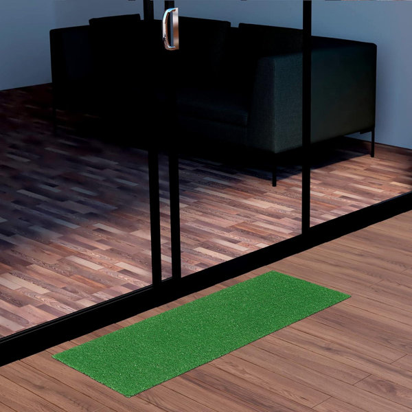 Ottomanson Grass Waterproof Indoor/Outdoor Artificial Grass Turf Rugs and Rolls Customized Size For Balcony, Patios & Reviews... 