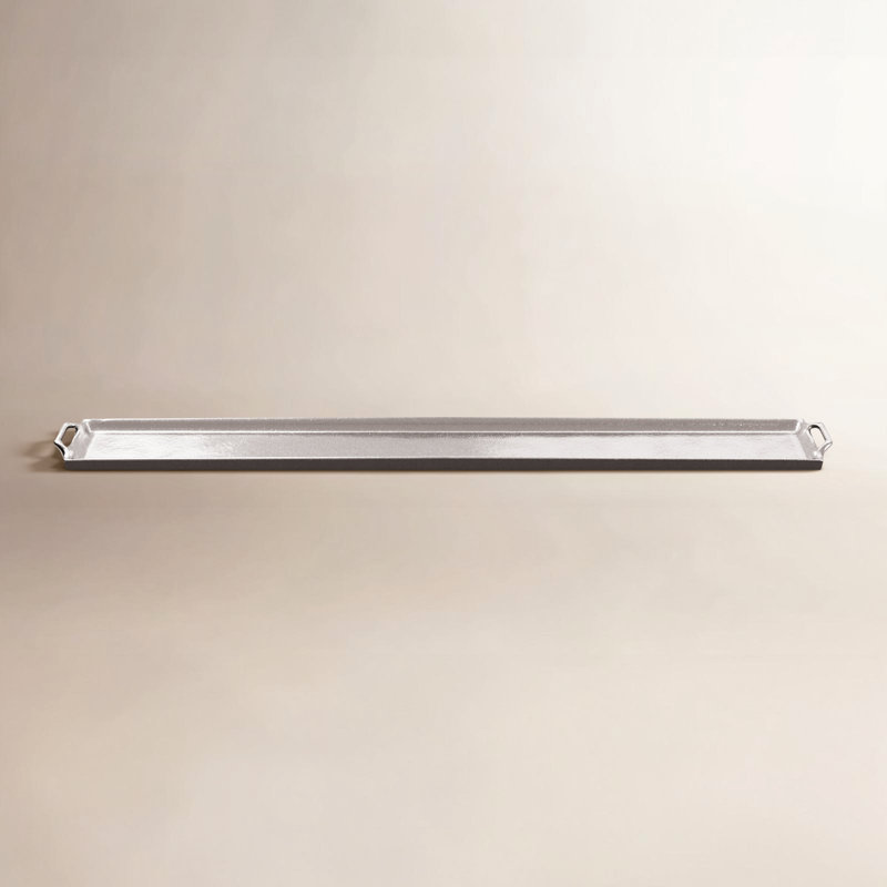 Pottsville Lila Long Nickel Serving Tray
