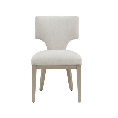 Ensemble de 2 chaises d'appoint en lin Kasa