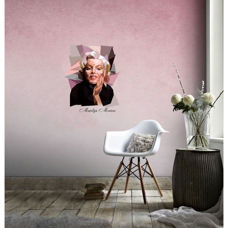 Adhésif décoratif légendaire Polygonal, H 20 po x l 22 po