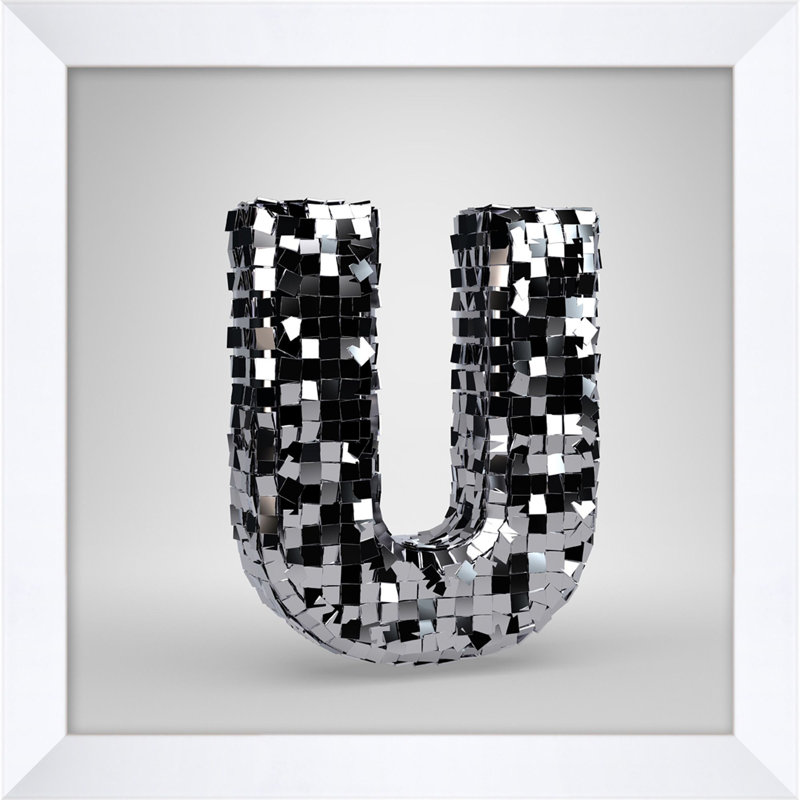 Disco Letter " Disco Letter U " by Mat Sanders