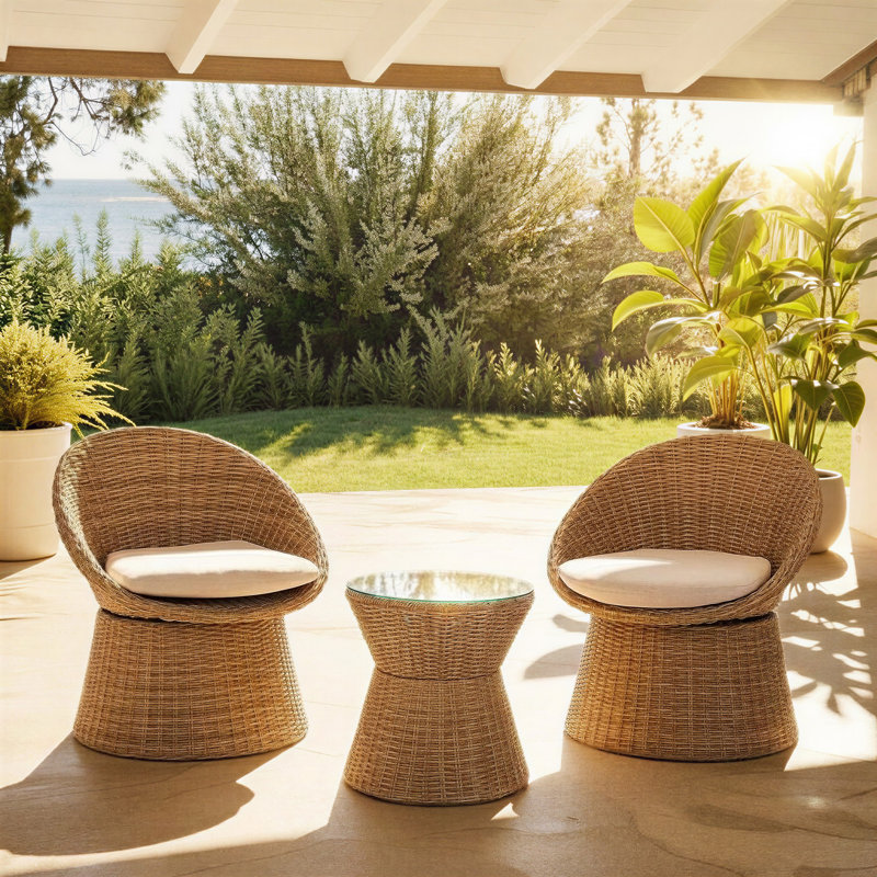 Ensemble bistro pivotant Drew