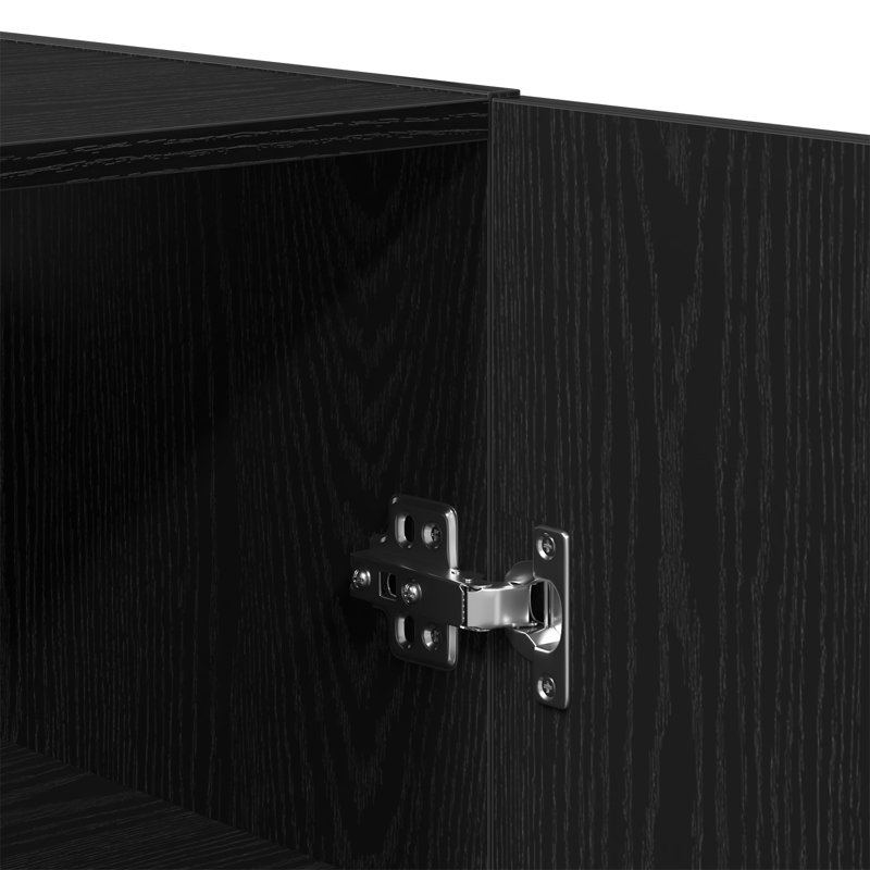 Solid Wood Rectangle Accent Cabinet