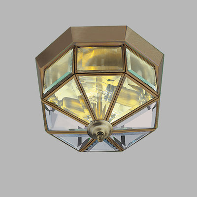 Lorraine Glass Flush Mount
