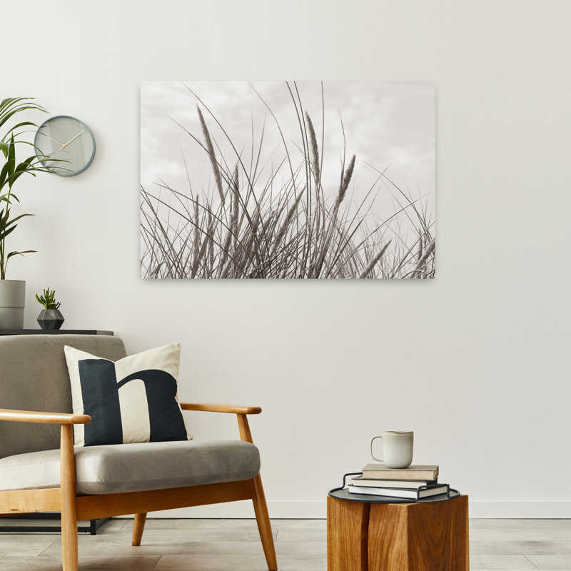 Art contemporain, paysage côtier abstrait, H 24 po x l 36 po
