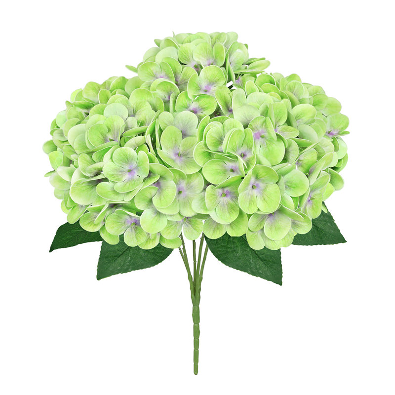 Buisson d'hortensias Real Touch, Vert clair