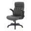 Chaise de bureau pivotante réglable avec accoudoirs-1459187710-1459187711