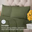 Ensemble de taies d'oreiller 100% coton, taies d'oreiller de luxe à densité de tissage 400 fils, doux et respirant, ensemble de 2-106537240-106537248