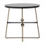 Stefan 100% Marble Frame End Table