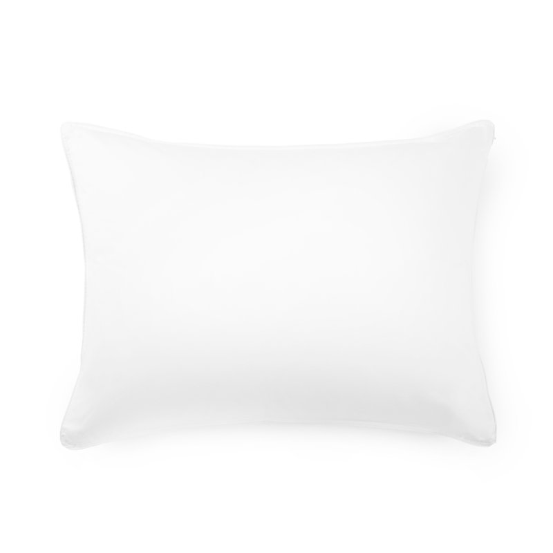 Soft White Goose Down Hypoallergenic Pillow for Stomach Sleepers