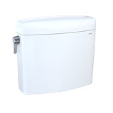 Aquia IV Cube Dual Flush 1.28 and 0.9 GPF Toilet Tank Only with Cotton White
