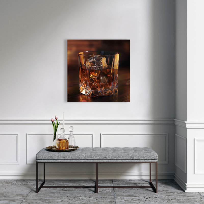 Sur les rochers - Art sur toile gris pour la décoration intérieure | Décoration murale élégante