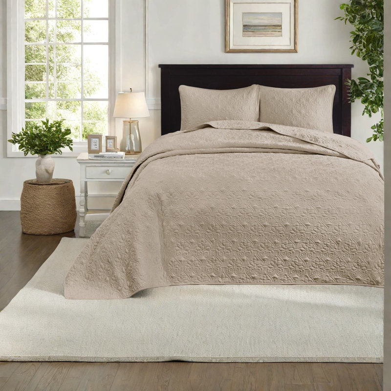 Comfortable Khaki Cotton Bedding Sets For Seasonal Versatility