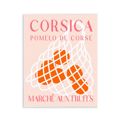  Art moderne sur plaque, "Modern Apple Fruit Market" par Daphne Polselli