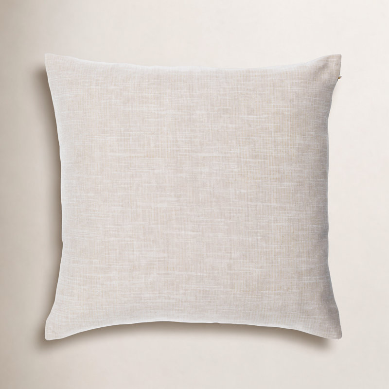 Coussin Elanie, Polyester / Bourre en polyester, 18 po x 18 po, Sauge pâle