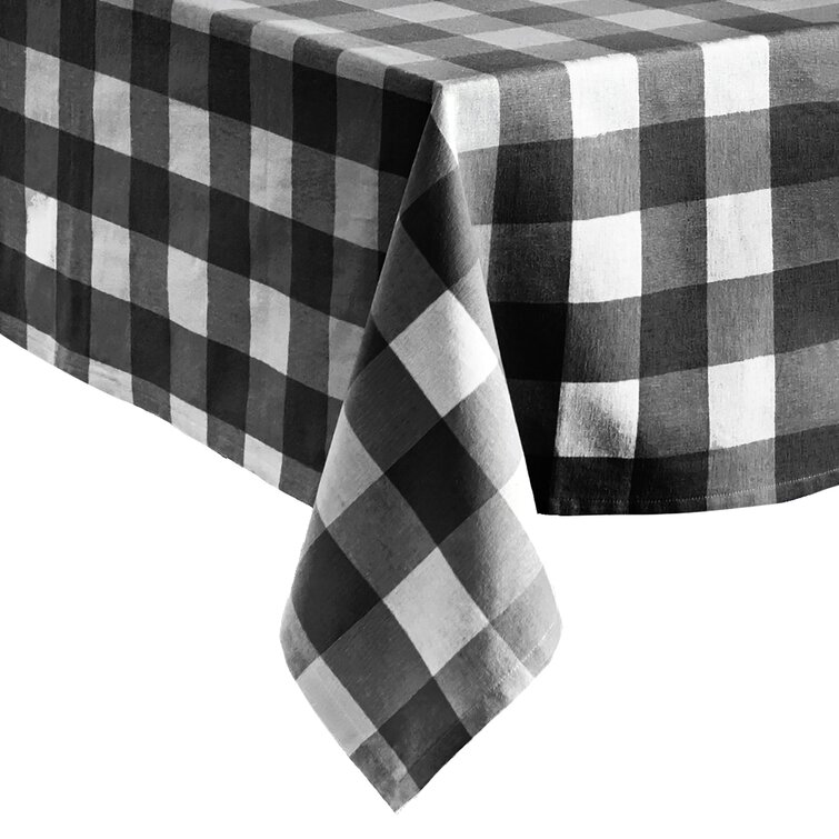Skookum Rectangle Plaid Cotton Tablecloth