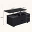 Table basse à plateau relevable, parfaite pour les espaces de vie modernes-117664006