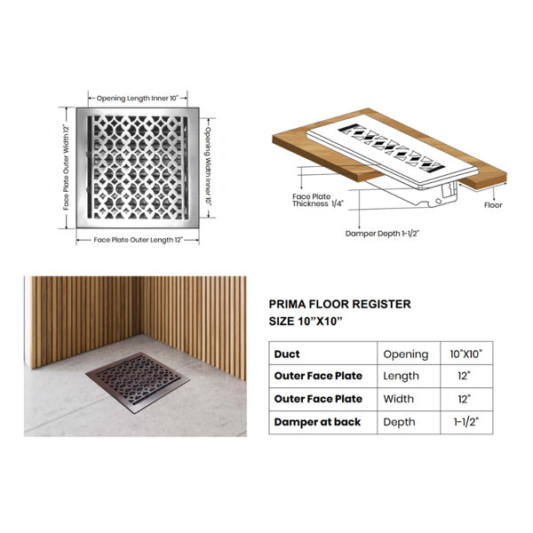 Dimensions du produit
