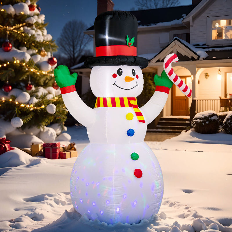 Bonhomme de neige de Noël gonflable