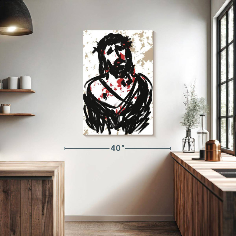 Ecce Homo, 39" H x 26" W