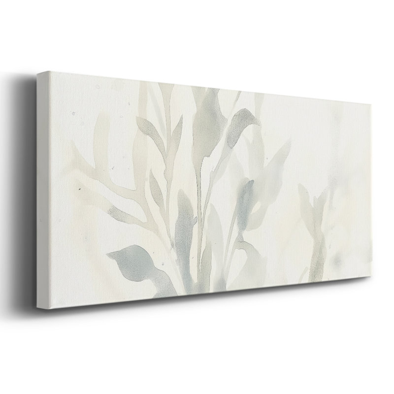 Toile tendue avec châssis abstrait # 6, H 12 po x l 30 po