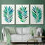 «Palm Frond Flow I», reproduction sur toile 3 pièces-91887535-91887536