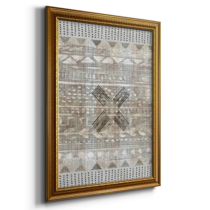 Toile encadrée de qualité supérieure Traders Tapisserie III - prête à être accrochée, L 16 po x H 20 po