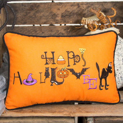 Coussin lombaire d’halloween joyeux