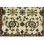 Tapis oriental crème, rouge et bleu en laine noué à la main 2 pi 11 po x 5 pi Fayetteville