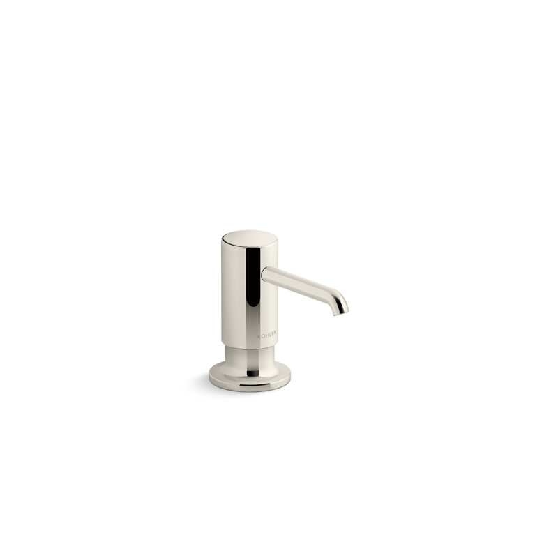 Purist Soap/Lotion Dispenser, Vibrant Polished Nickel
