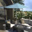 Parasol de patio blanc mat 11 pi.-10839846