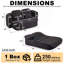 Canapé-lit convertible 2-en-1 en chenille pliable avec couverture fonctionnelle-1761385979