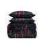 Ensemble d'édredon réversible bleu tartan Tommy Hilfiger Devon-132927988
