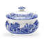 Spode Blue Italian Covered Sugar Bowl 9 Oz